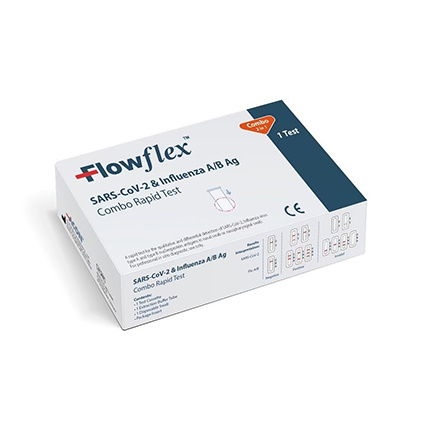 Acon FlowFlex SARS-Cov-2 & Influenza A/B Ag Combo Rapid Test 1 τεμ